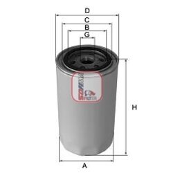 Olejový filter SOFIMA S 3185 R