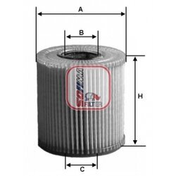 Olejový filter SOFIMA S 5045 PE