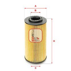 Olejový filter SOFIMA S 5070 PE