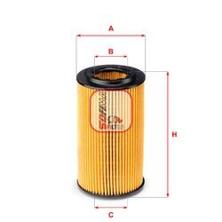 Olejový filter SOFIMA S 5072 PE
