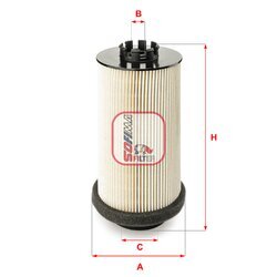 Palivový filter SOFIMA S 6001 NE