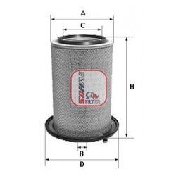 Vzduchový filter SOFIMA S 7186 A