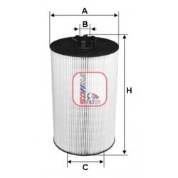 Olejový filter SOFIMA S 5097 PE