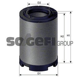 Vzduchový filter SogefiPro FLI6962