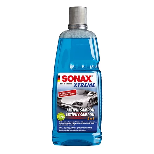 SONAX XTR Aktívny šampón 2 v 1 1L