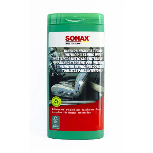 SONAX Čistiace utierky na interiér 25 ks CZ/SK