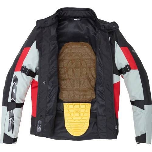 Bunda CROSSMASTER D288-497-M (čierna/sivá/červená, veľkosť M) /SPIDI/ - obr. 5
