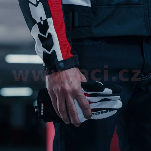 Bunda solar NET sport (čierna/červená/biela, veľkosť M) /SPIDI/ - obr. 4