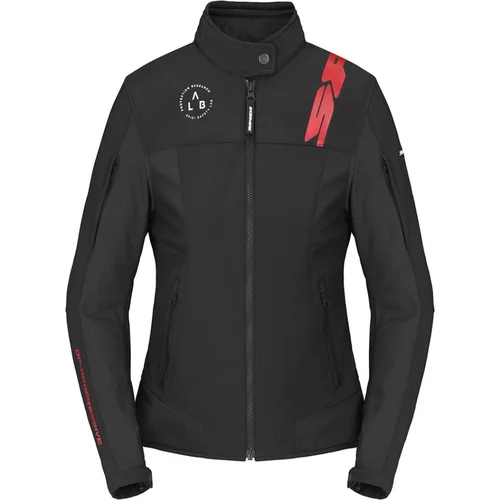Bunda corsa TEX lady SPIDI T355-014-L dámska, (čierna/červená, veľkosť L)