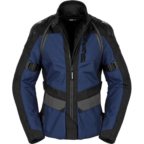 Bunda RW H2OUT LADY SPIDI D296-022-XL (čierna/modrá, veľkosť XL)