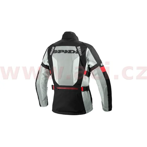 Bunda TERRANET windout (čierna/červená/sivá, veľkosť 2XL) /SPIDI/ - obr. 1