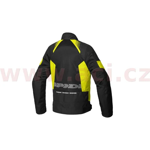 Bunda flash EVO NET windout (čierna/biela/žltá fluo, veľkosť S) /SPIDI/ - obr. 1