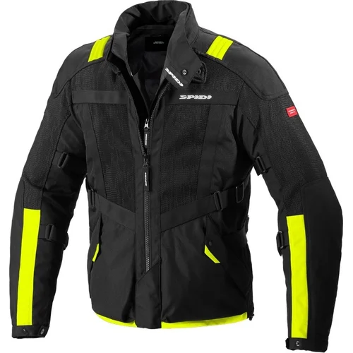 Bunda NET runner H2OUT D187-486-M (čierna/žltá fluo, veľkosť M) /SPIDI/