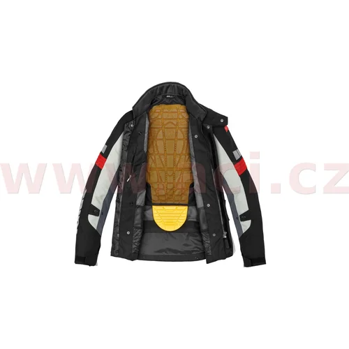 Bunda OUTLANDER D234-497-M (čierna/sivá/červená, veľkosť M) /SPIDI/ - obr. 5