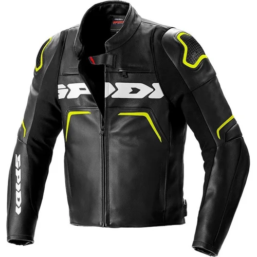 Bunda EVORIDER 2 SPIDI P195-394-52 (čierna/žltá fluo, veľkosť 52)