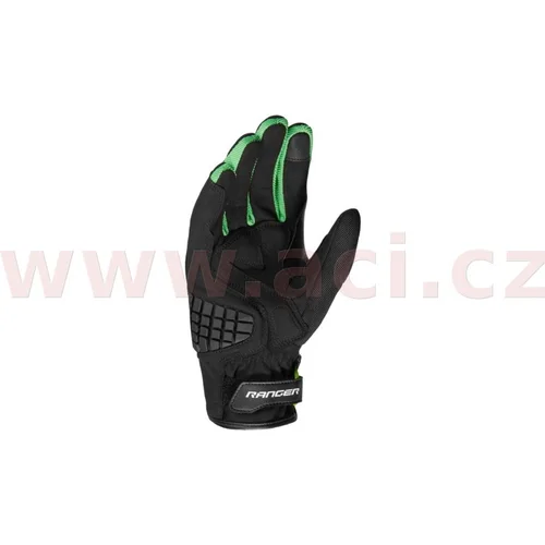 Rukavice RANGER C81-438-S (čierna/zelená, veľkosť S) /SPIDI/ - obr. 2