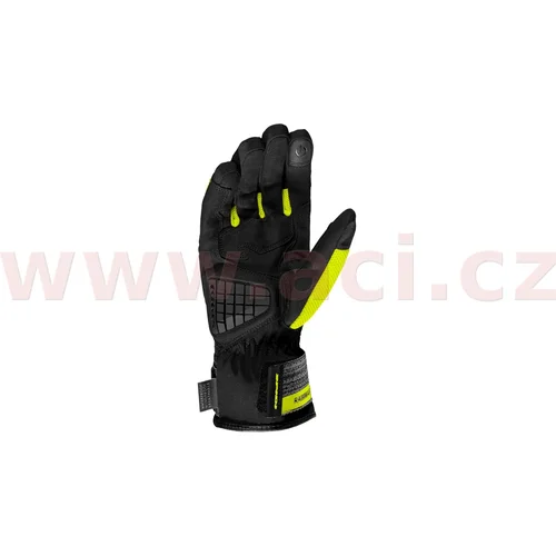 Rukavice RAIN WARRIOR B97-486-S (čierna/žltá, veľkosť S) /SPIDI/ - obr. 1