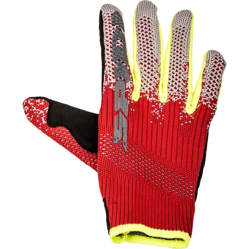 Rukavice X-KNIT SPIDI B104K3-021-XL (čierna/červená/biela, veľkosť XL)