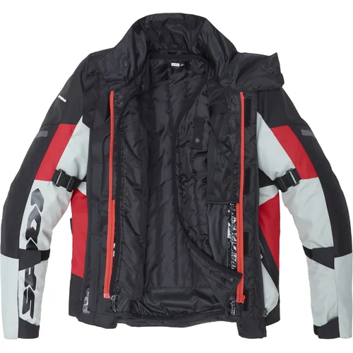 Bunda CROSSMASTER D288-497-M (čierna/sivá/červená, veľkosť M) /SPIDI/ - obr. 3