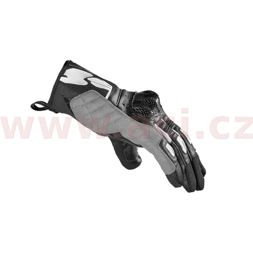 Rukavice G-CARBON LADY dámske, (čierna/biela, veľkosť L) /SPIDI/ - obr. 1