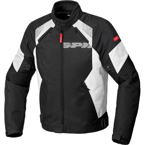 Bunda FLASH EVO SPIDI T275-011-3XL (čierna/biela, veľkosť 3XL)