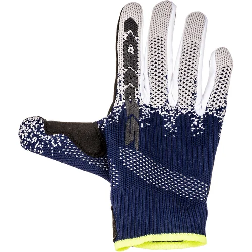 Rukavice X-KNIT SPIDI B104K3-498-XL (čierna/modrá/biela, veľkosť XL)