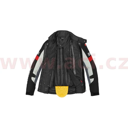 Bunda OUTLANDER D234-497-M (čierna/sivá/červená, veľkosť M) /SPIDI/ - obr. 3
