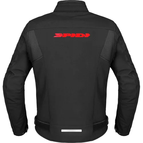 Bunda CORSA TEX (čierna/červená, veľkosť 3XL) /SPIDI/ - obr. 1