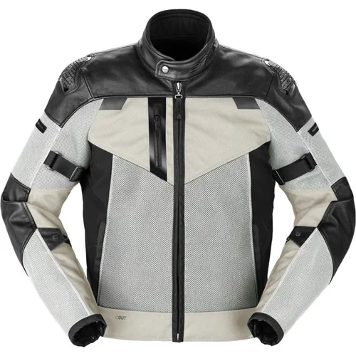 Bunda VENT PRO H2OUT SPIDI P221-341-54 (čierna/sivá, veľkosť 54)