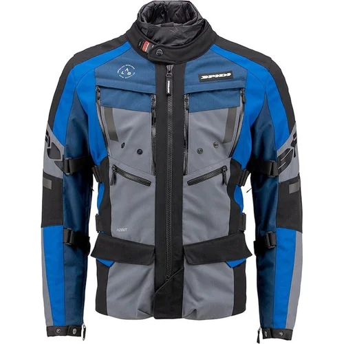 Bunda 4SEASON EVO SPIDI D265-050-M (čierna/modrá, veľkosť M)