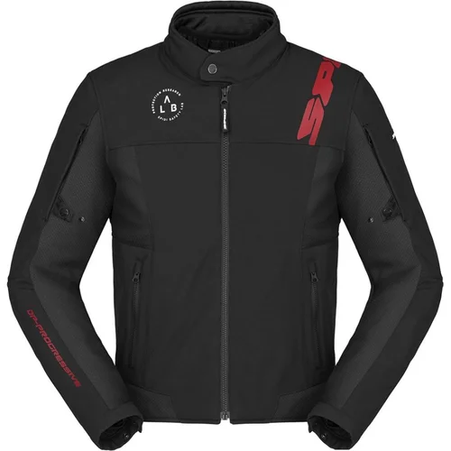 Bunda CORSA TEX SPIDI T354-014-3XL (čierna/červená, veľkosť 3XL)