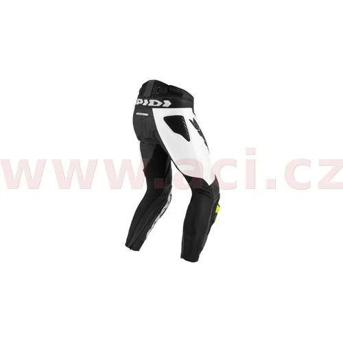 Nohavice RR PRO WARRIOR (čierna/biela/žltá fluo, veľkosť 50) /SPIDI/ - obr. 1
