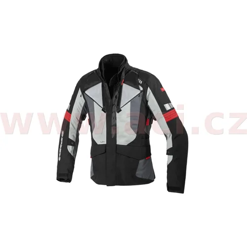 Bunda OUTLANDER D234-497-M (čierna/sivá/červená, veľkosť M) /SPIDI/ - obr. 1