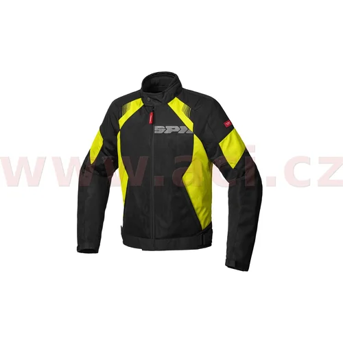 Bunda flash EVO NET windout SPIDI T278-486-S (čierna/biela/žltá fluo, veľkosť S)