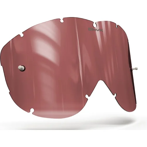 Plexi pre okuliare OPTICS/ALLOY/TARGA SPY 15-401-21 ONYX LENSES, (červené s polarizáciou)
