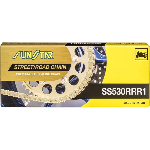 Reťaz 530RRR1 SUNSTAR SS530RRR1-110G (x-krúžok, farba zlatá, 110 článkov)