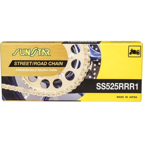 Reťaz 525RRR1 SUNSTAR SS525RRR1-106G (x-krúžok, farba zlatá, 106 článkov)