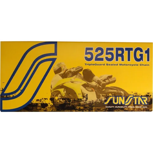 Reťaz 525RTG1 SUNSTAR SS525RTG1-096G (x-krúžok, farba zlatá, 96 článkov)
