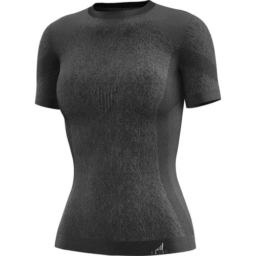 Funkčné tričko s krátkym rukávom K-DRY TECSO DR18012-09-LXL dámske, (tmavosivá, veľkosť L/XL)