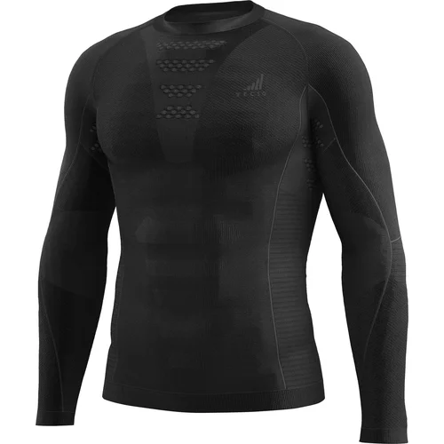 Funkčné tričko s dlhým rukávom K-DRY TECSO DR18003-00-XXL pánske, (čierna, veľkosť 2XL)