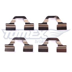 Sada príslušenstva obloženia kotúčovej brzdy TOMEX Brakes TX 44-10