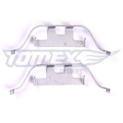 Sada príslušenstva obloženia kotúčovej brzdy TOMEX Brakes TX 44-24
