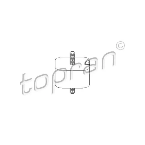 Uloženie motora TOPRAN 300 302