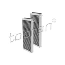 Súprava filtrov, vzduch vnútorného priestoru TOPRAN 112 297