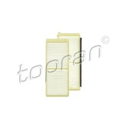Súprava filtrov, vzduch vnútorného priestoru TOPRAN 600 058