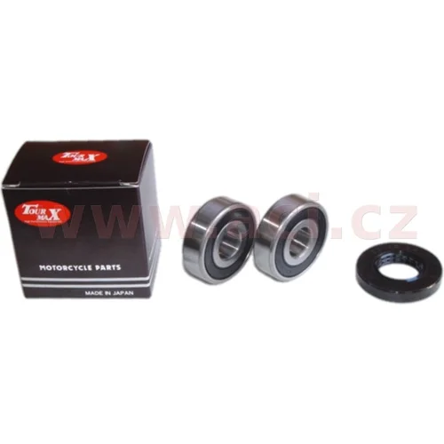 Sada ložísk a gufer predného kolesa WBK-019 /TOURMAX/ - obr. 1
