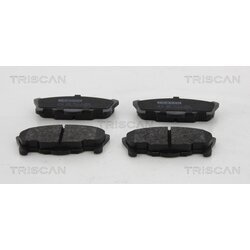 Sada brzdových platničiek kotúčovej brzdy TRISCAN 8110 41010
