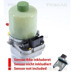 Hydraulické čerpadlo pre riadenie TRISCAN 8515 29686