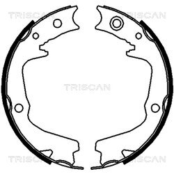 Sada brzdových čeľustí TRISCAN 8100 68002