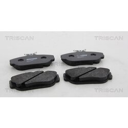 Sada brzdových platničiek kotúčovej brzdy TRISCAN 8110 16020